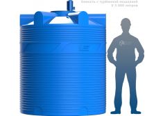 Polimer Group V 3000 с турбинной мешалкой