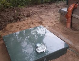 Готовый к работе септик Топас