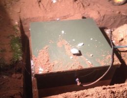 Засыпка котлована грунтом