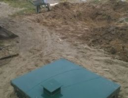 Септик Астра на дачном участке