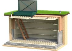 Гринлос Погреб ЛК 4000*2000*2000